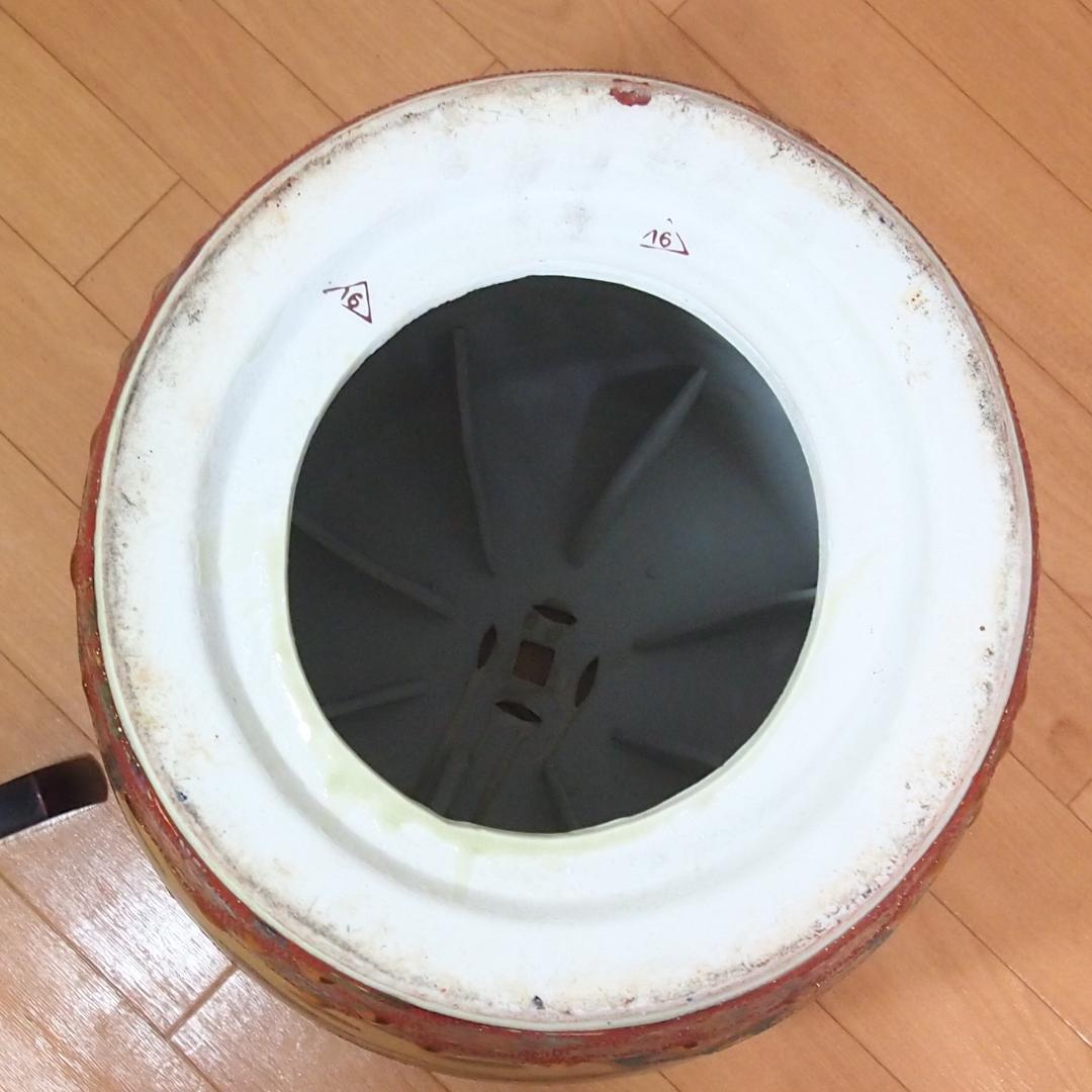 【美品】陶器製 スツール 椅子/花台/飾り台 美人画/花文/青粒 シノワズリ家具