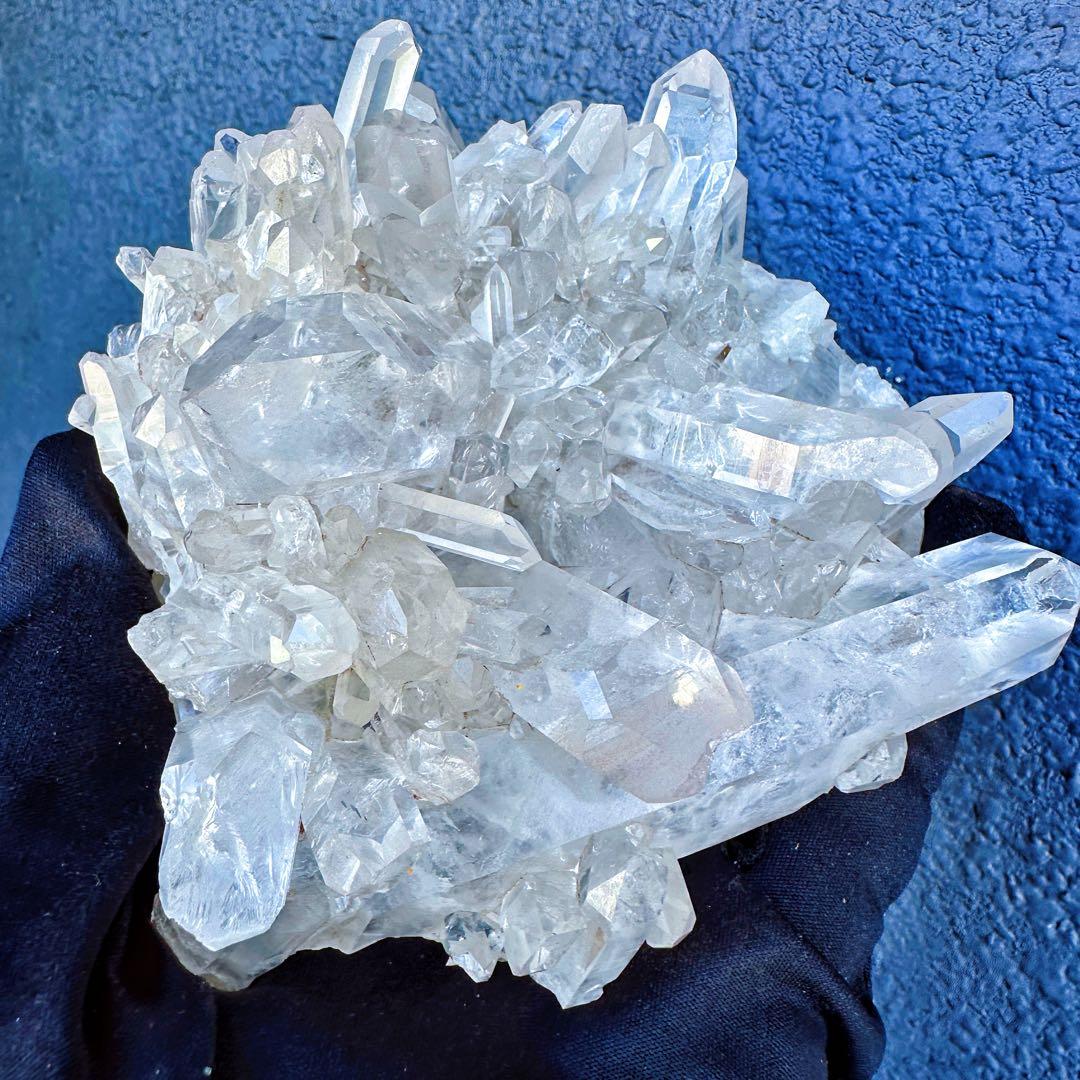 別格高級品❗️希少高透明度❗️浄化❗️超強いパワーキラキラヒマラヤクラスターA1326