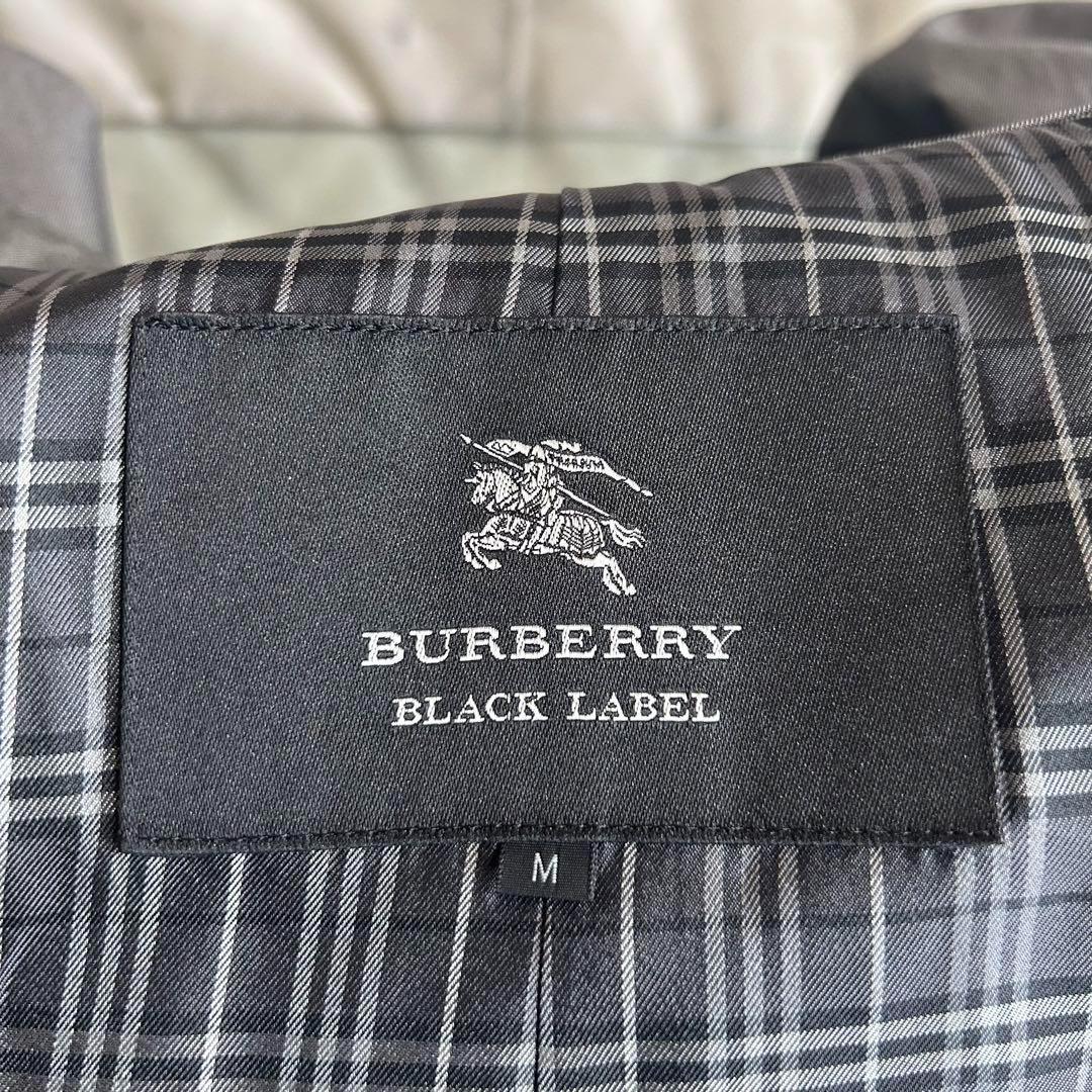BURBERRY BLACK LABEL バーバリー ステンカラーコート M