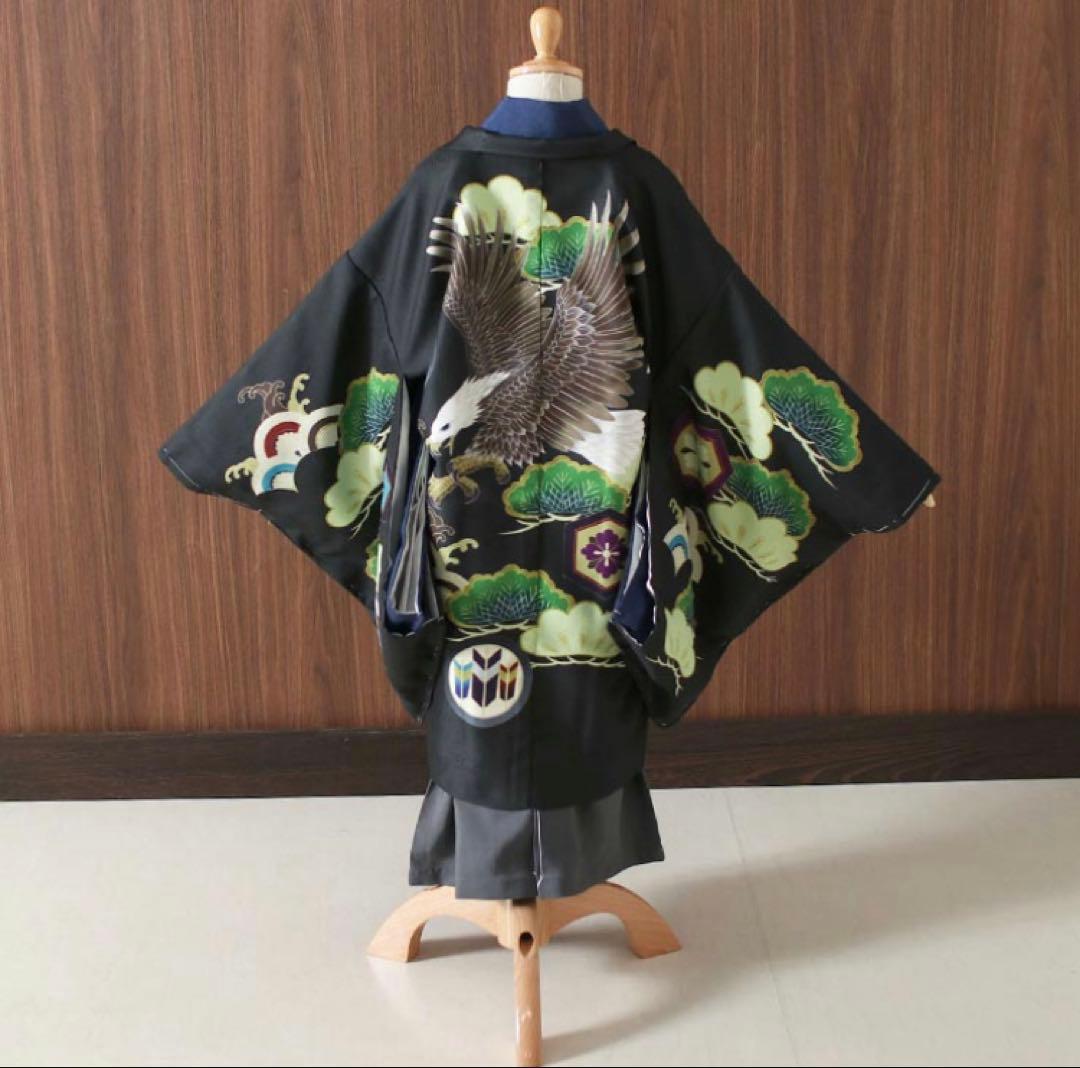 七五三　男の子　5歳　洗濯可　セット