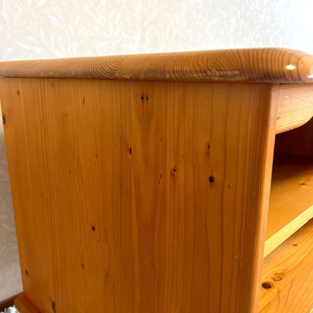 カントリー調 パイン材 テレビ台 ローボード テレビボード リビング