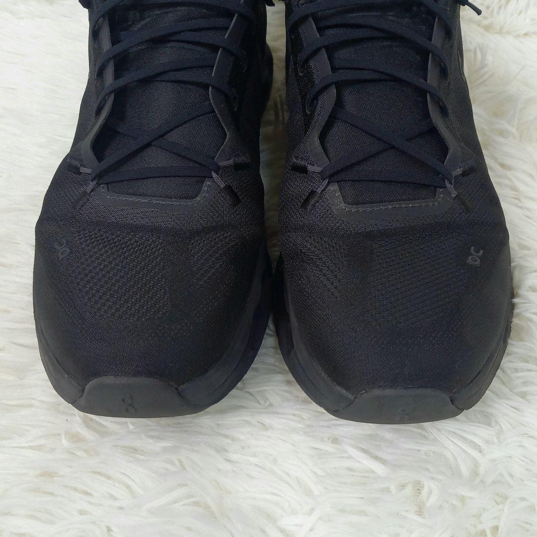 ON オン Cloudtilt クラウドティルト ブラック 27.5 スニーカー