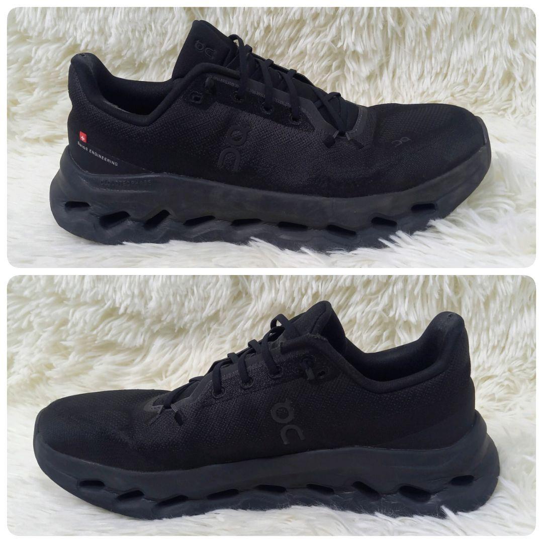 ON オン Cloudtilt クラウドティルト ブラック 27.5 スニーカー