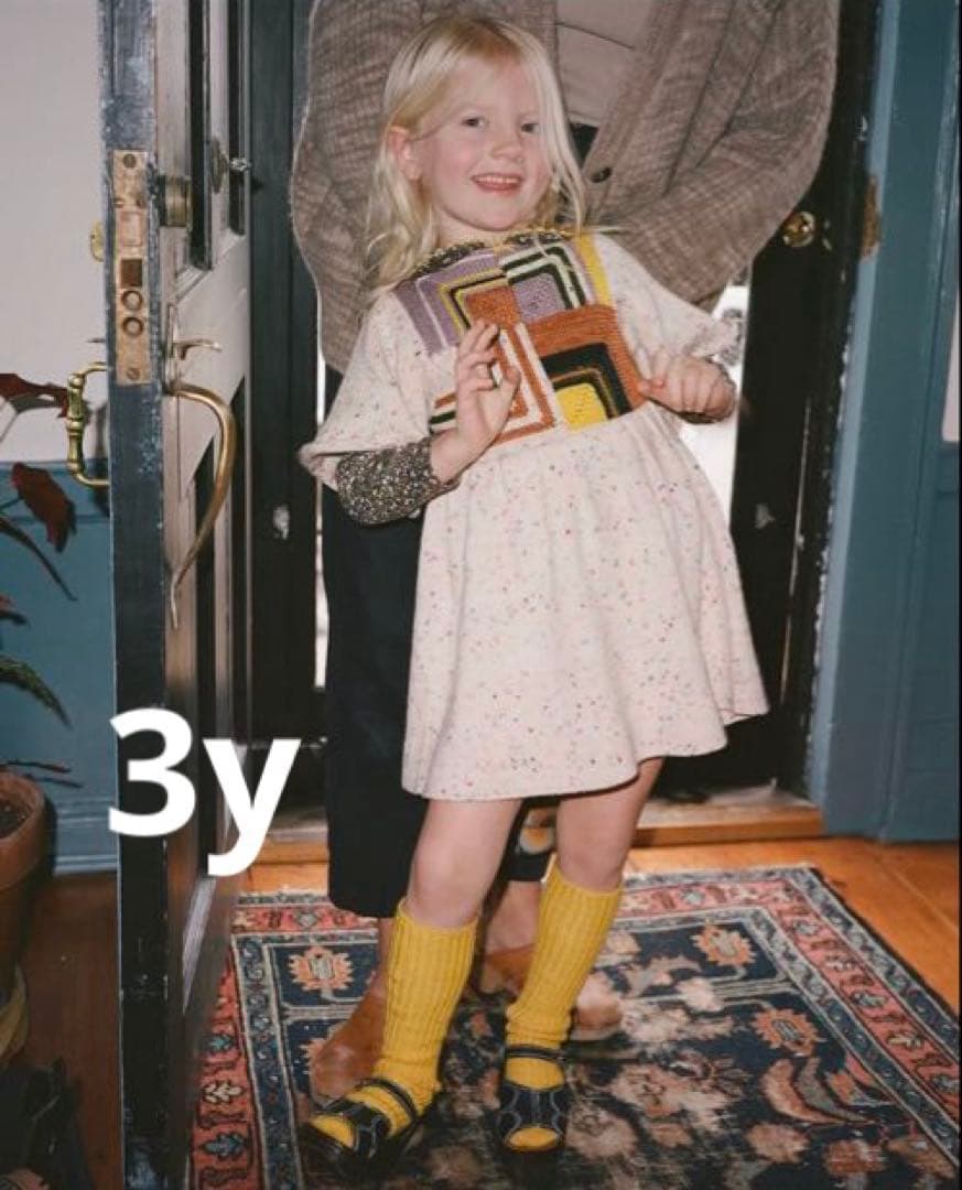 p*.様 Misha and Puff/Mitered Square Dress