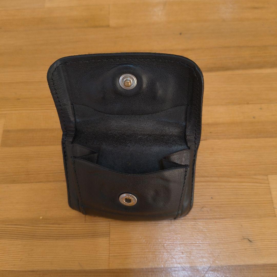 REDMOON 黒 三つ折り財布　本革