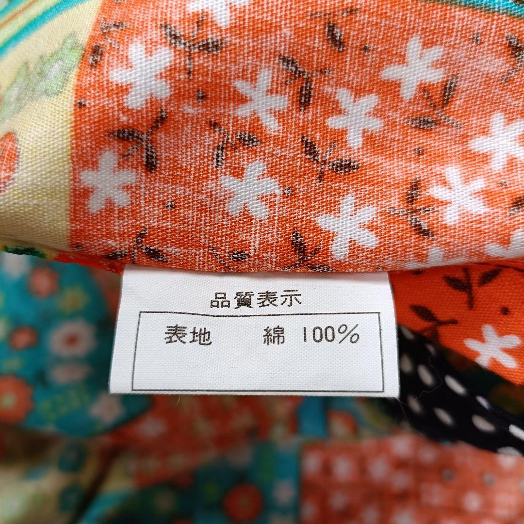 ヴィンテージ 70s パッチワーク柄 エプロンワンピース 日本製 ビンテージ