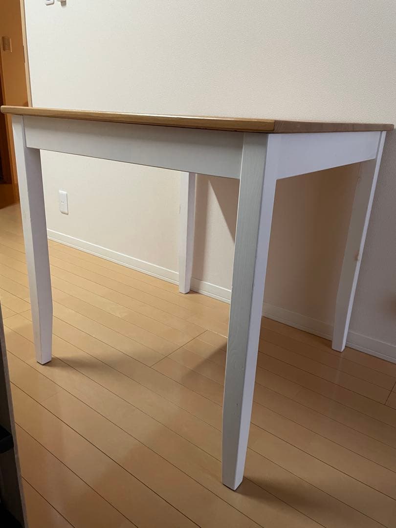 【IKEA】LERHAMN テーブル, ライトアンティークステイン