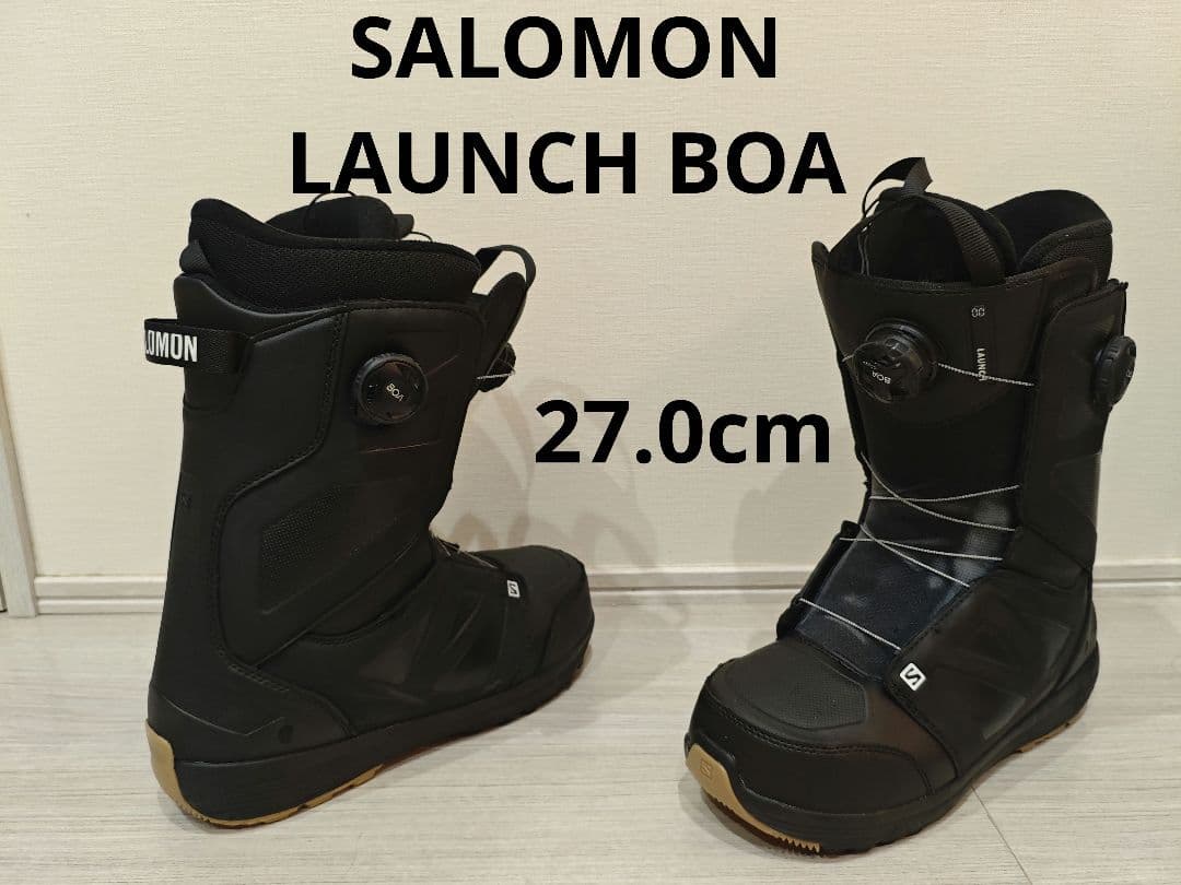 SALOMON LAUNCH BOA スノーボードブーツ 27.0cm サロモン