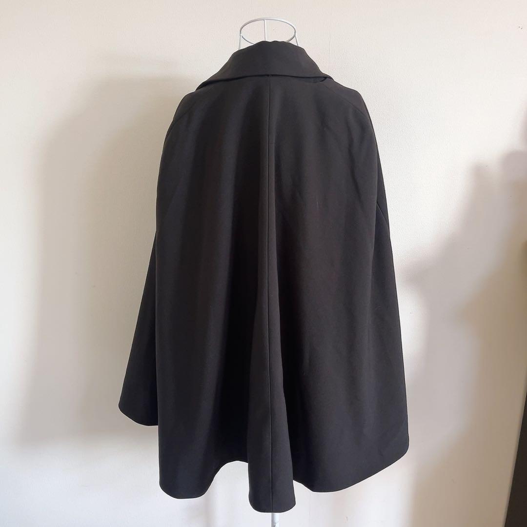 Riu リウ　2way ケープトレンチコート　Rちゃん　24SS ワンピース　黒