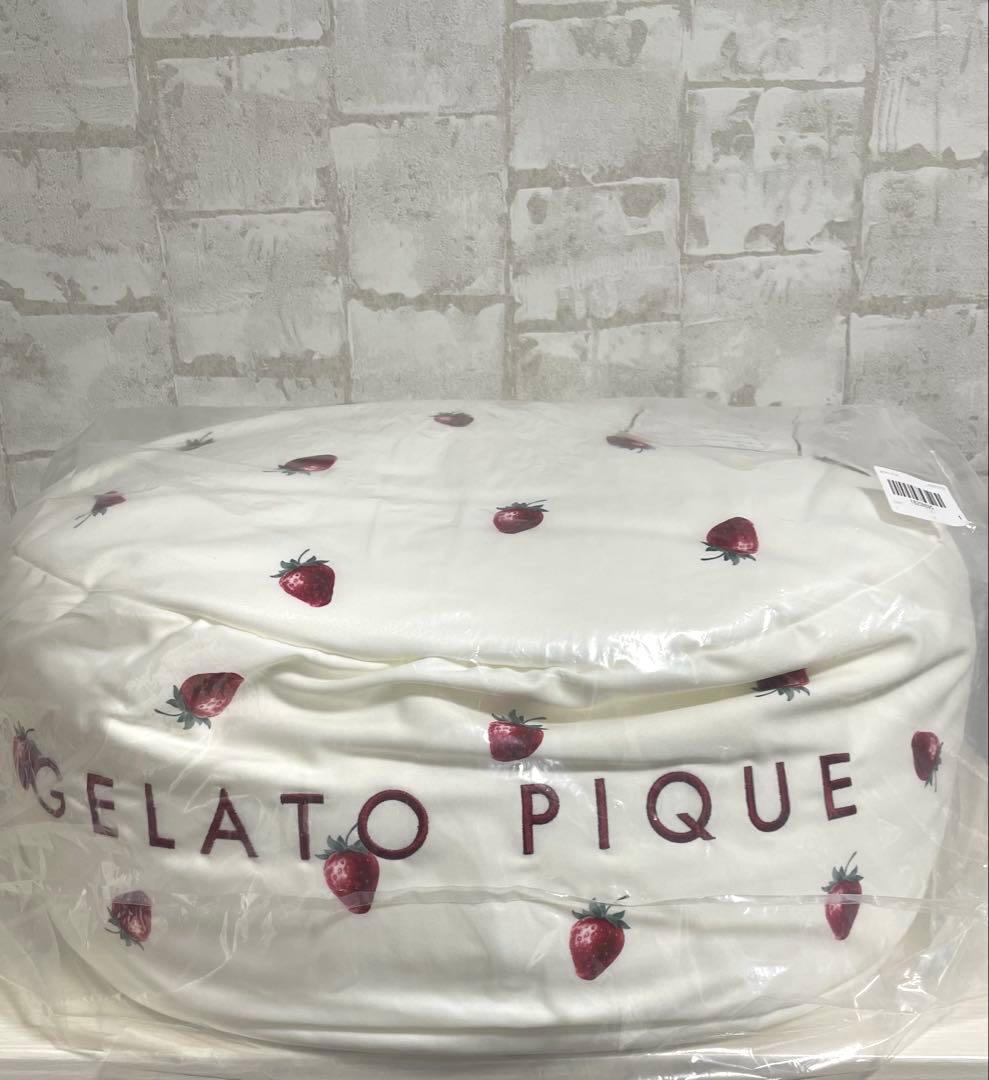 【新品未使用】 gelato piqur／ジェラートピケ 限定 ビーズクッション