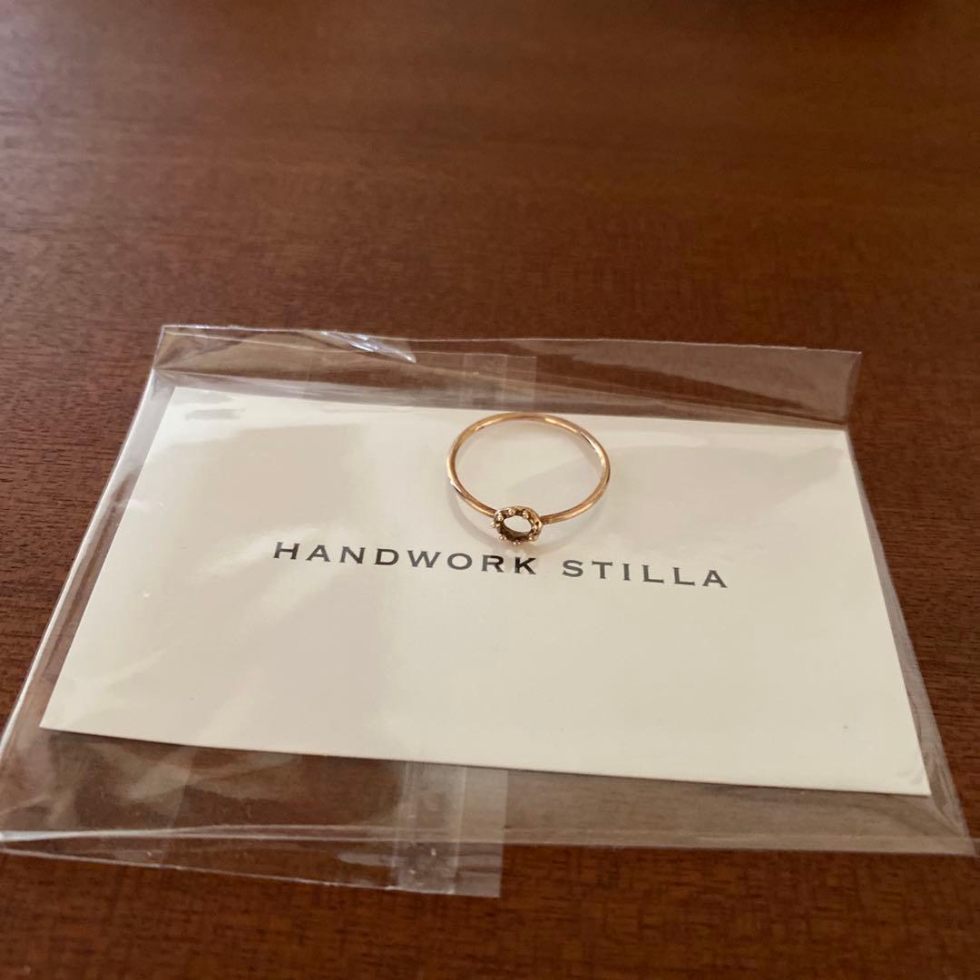 HANDWORK STILLA ゴールドリング　10k