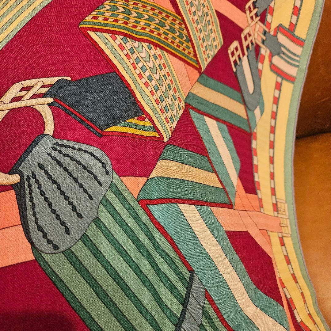 エルメス カレ 90 SANGLES EN 2017春夏 ZIGZAG スカーフ