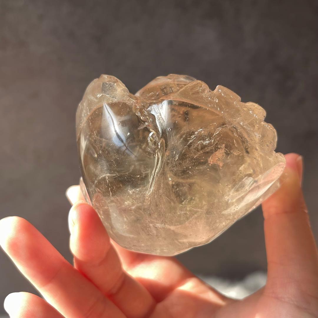 スモーキークォーツ ローズ クリア◎