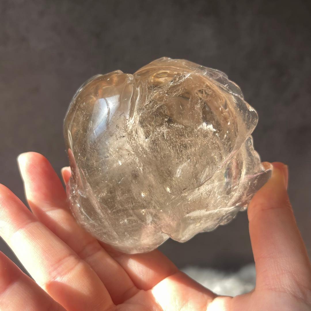 スモーキークォーツ ローズ クリア◎