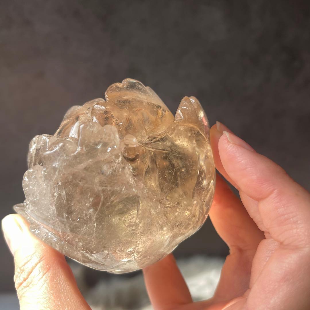 スモーキークォーツ ローズ クリア◎