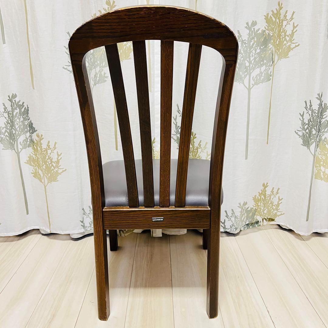 maruni マルニ木工 ダイニングチェア ハイバックチェア　レザー