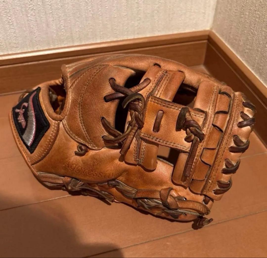 スラッガー　軟式　Slugger KSN-MS-Ⅱ　グローブ グラブバンド付き