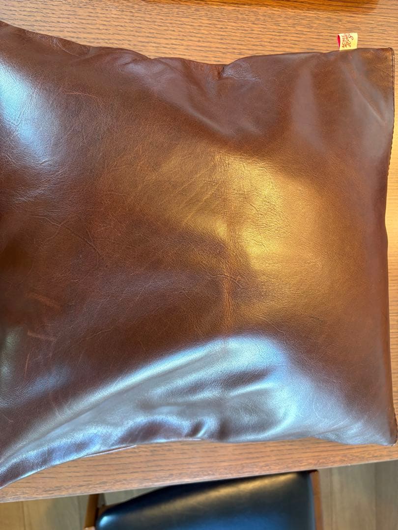 アクメファニチャー　レザークッション スマトラ 40×40cm 2色セット