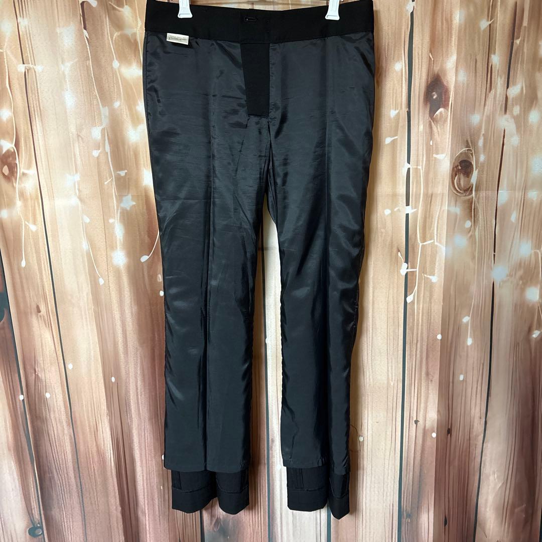 【美品】UNTITLED アンタイトル パンツスーツ ブラック