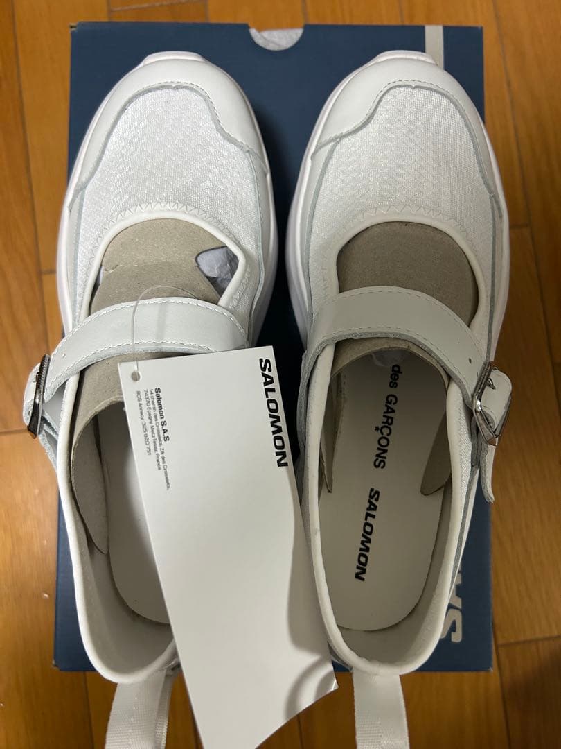 SALOMON GARCONS ホワイト スニーカー