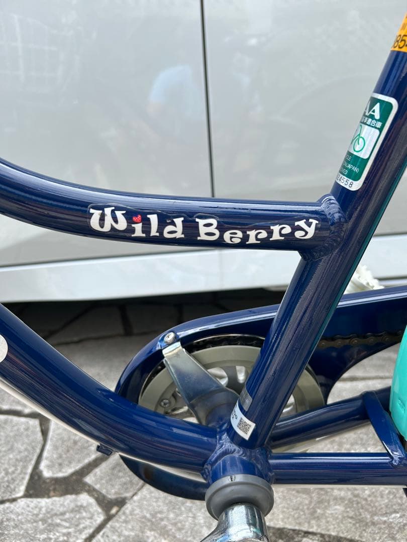 東京都大田区　ブリヂストン ワイルドベリー子供自転車 24インチ