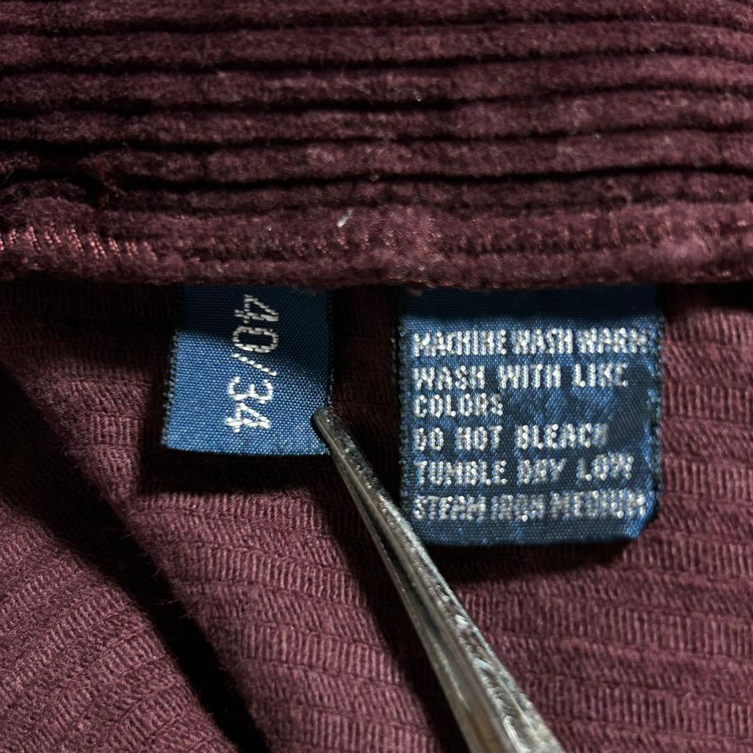 ポロラルフローレン中畝コーデュロイパンツP411アンドリューw40アメリカ古着