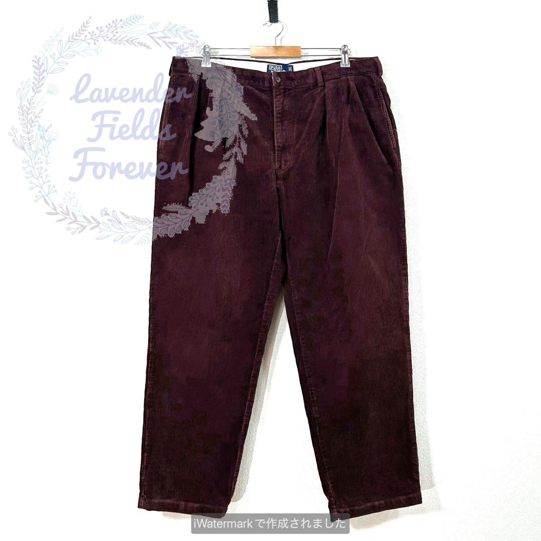 ポロラルフローレン中畝コーデュロイパンツP411アンドリューw40アメリカ古着