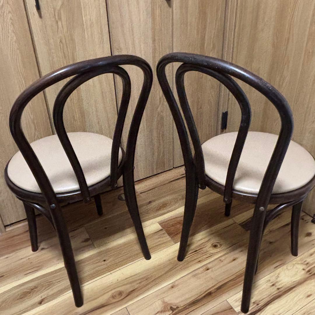 北欧インテリア✨ベントウッドチェア 2脚セット 曲げ木 名作デザイン ダイニング