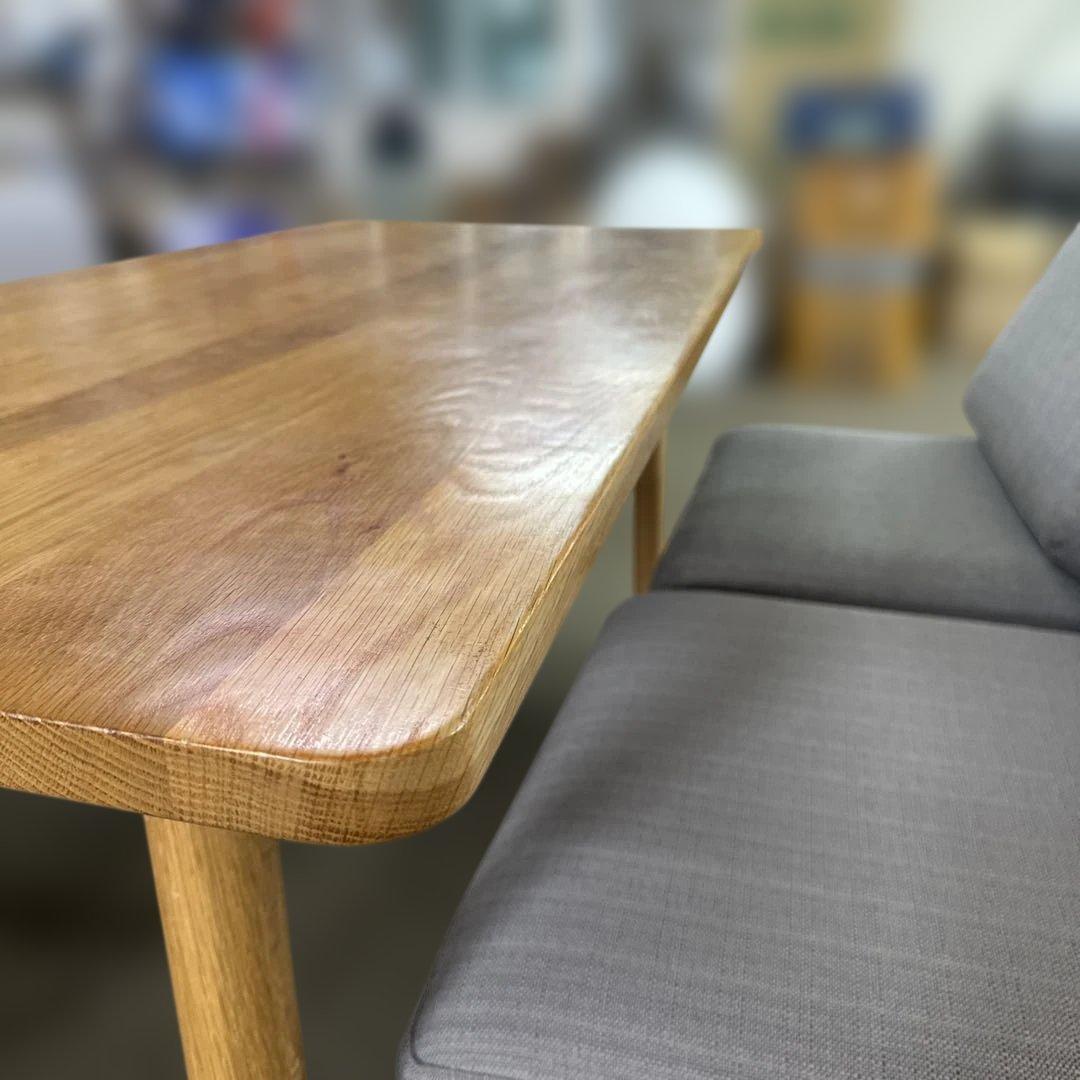 弘益　天然木おしゃれダイニングテーブル