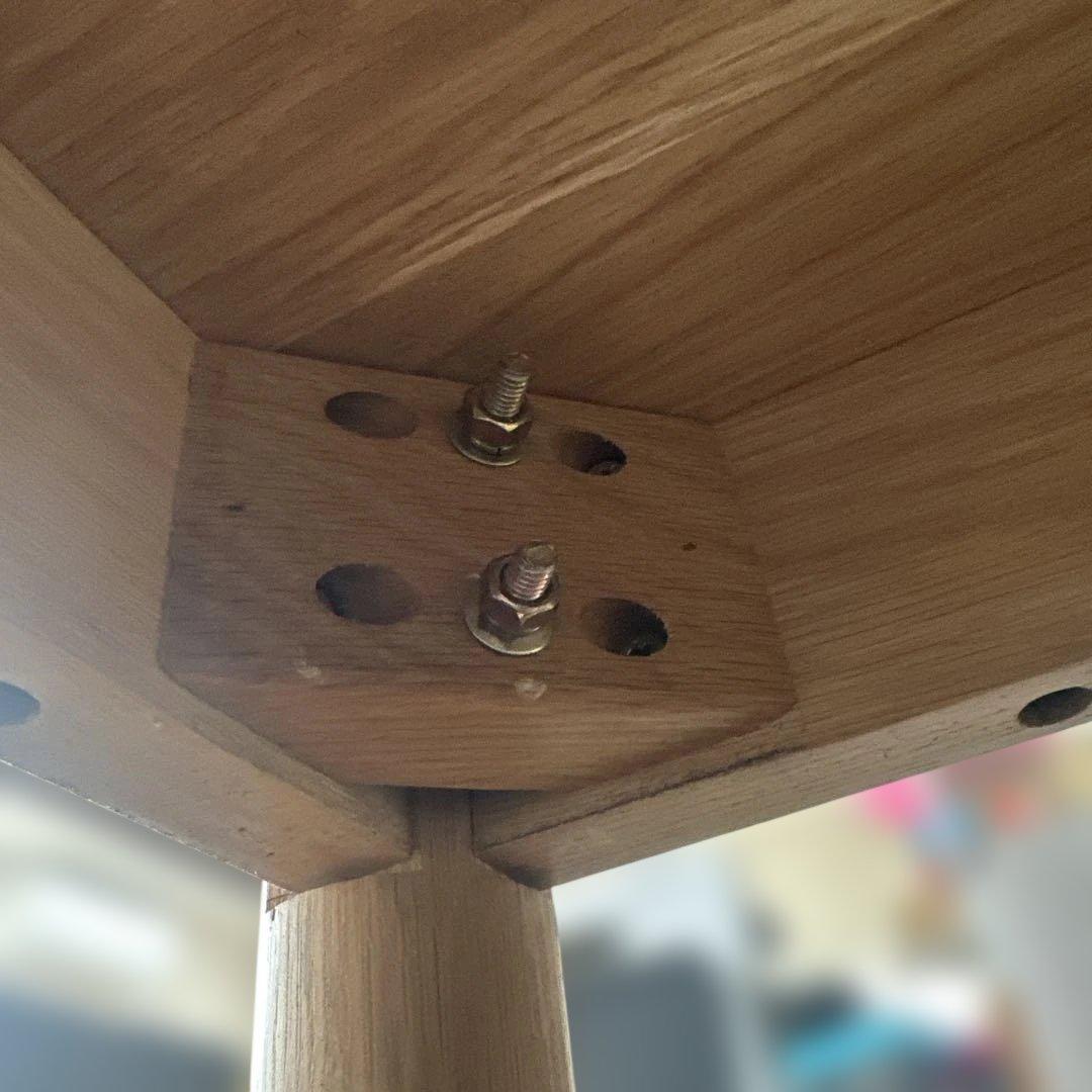 弘益　天然木おしゃれダイニングテーブル