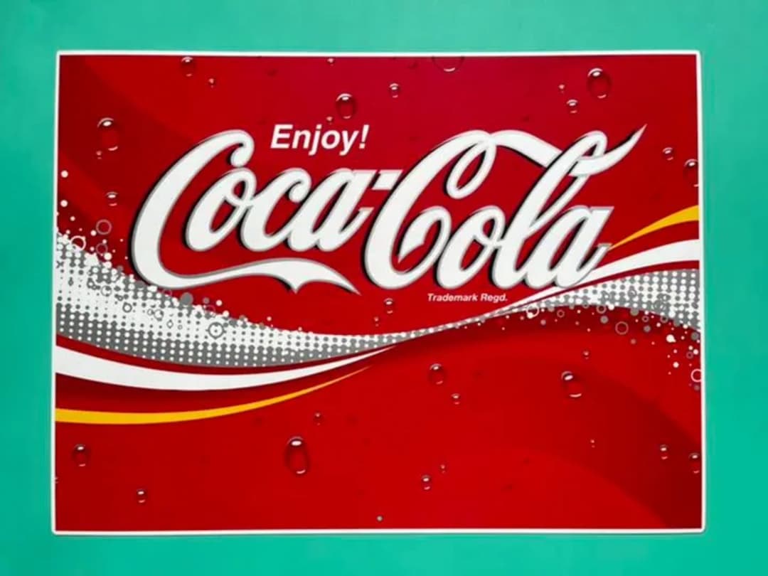 コカ•コーラ　希少ホーロー看板