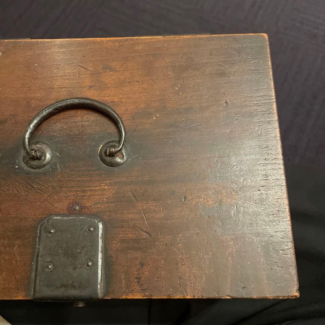 アンティーク　懸硯　掛け硯　硯箱　骨董品