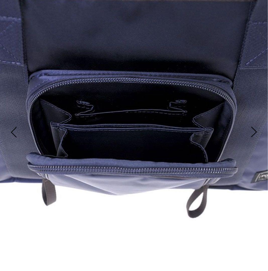 【美品　希少】PORTER 吉田カバン　ポーター　プラン　トートバッグ　ネイビー