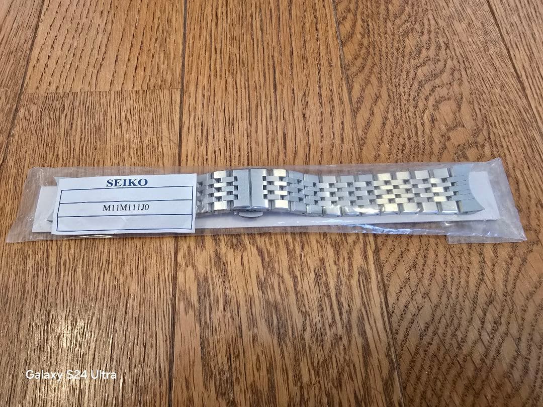 【訳あり】キングセイコー 19mm 純正ブレス（M11M111J0 SEIKO）