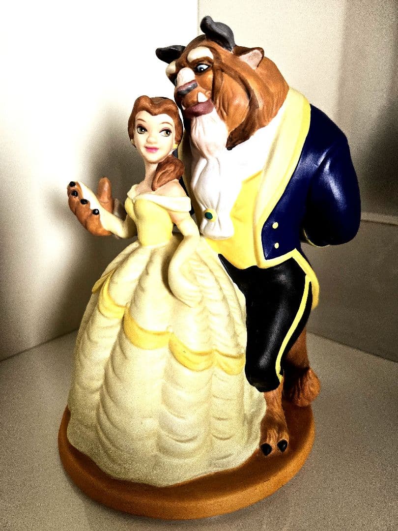 ディズニー 美女と野獣 オルゴール フィギュア