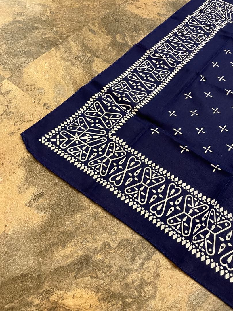 60s vintage DEAD STOCKバンダナ アイアンクロス