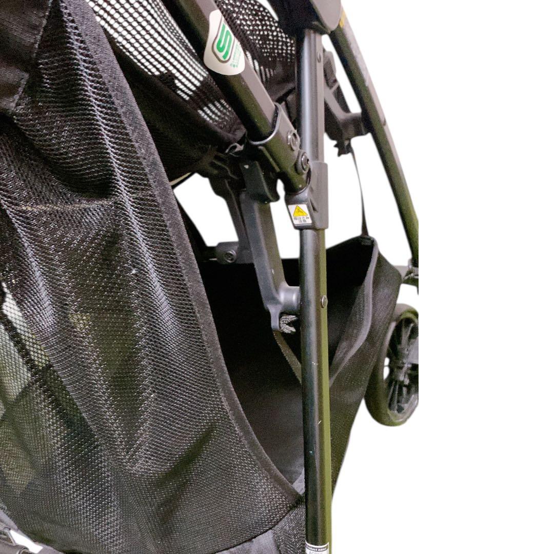 combi ベビーカー Acbee plus AN B型 レザー調ハンドル