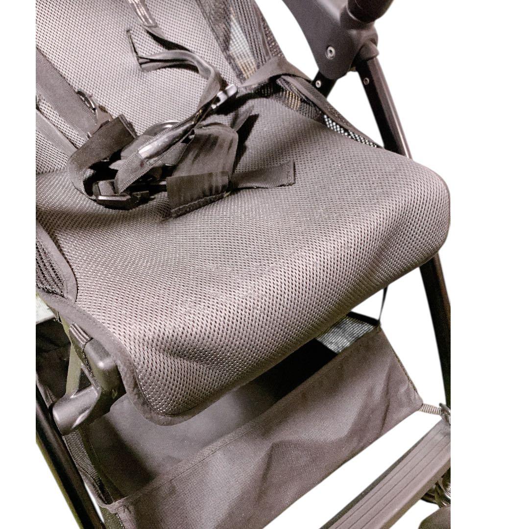 combi ベビーカー Acbee plus AN B型 レザー調ハンドル