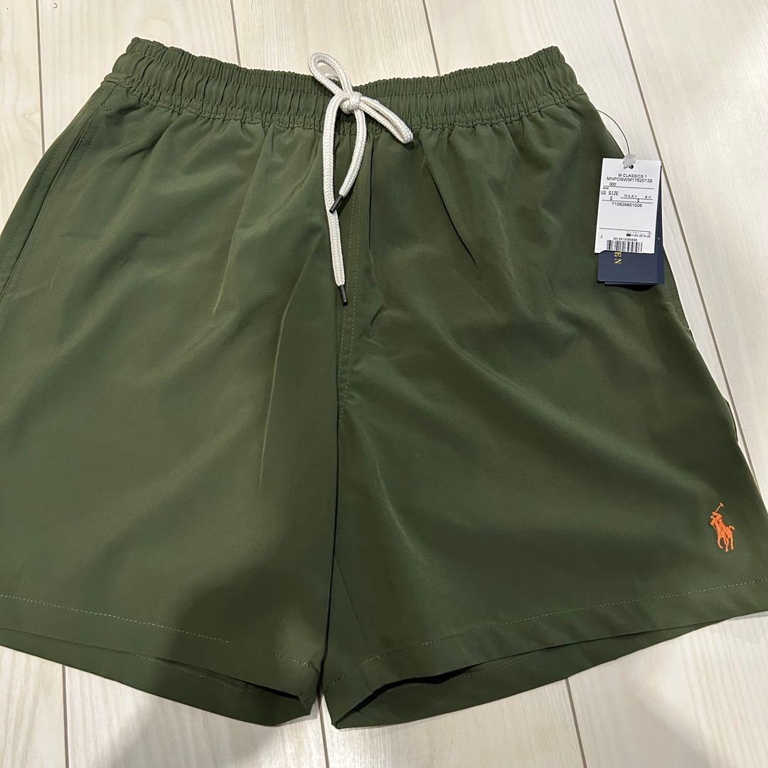 POLO RALPH LAUREN スイムショーツ ショートパンツ　カーキ　S