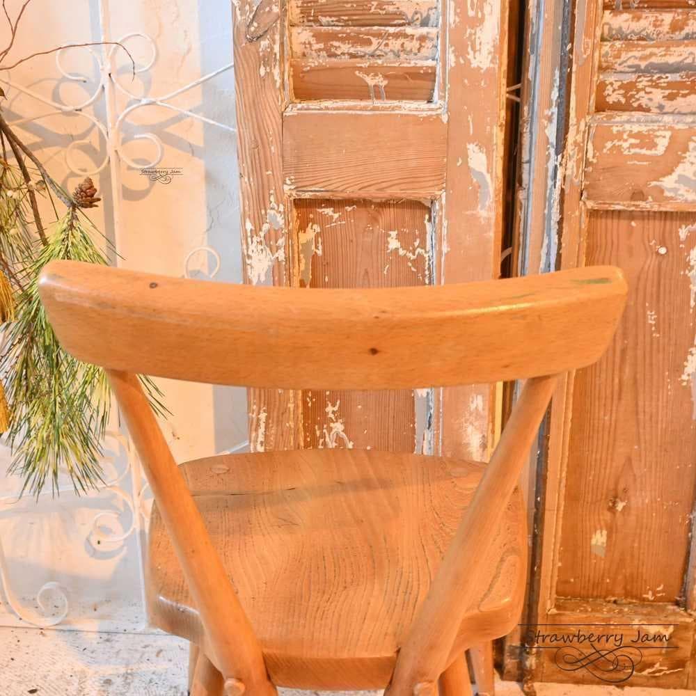 L3710-10 英国ヴィンテージ アーコールチェア スタッキング キッズチェア