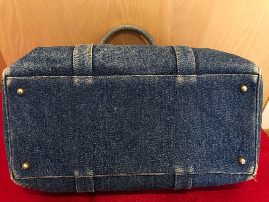 Chanel デニムボストンバッグ