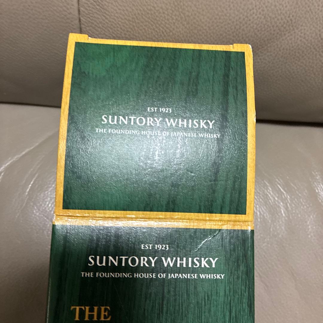 サントリー　白州18年　空瓶　化粧箱　セット