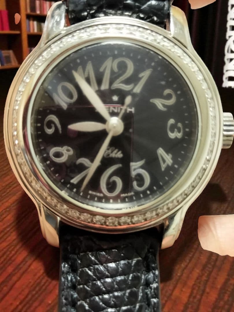 ZENITH CHRONOMASTER ゼニスダイヤモンド手巻き腕時計