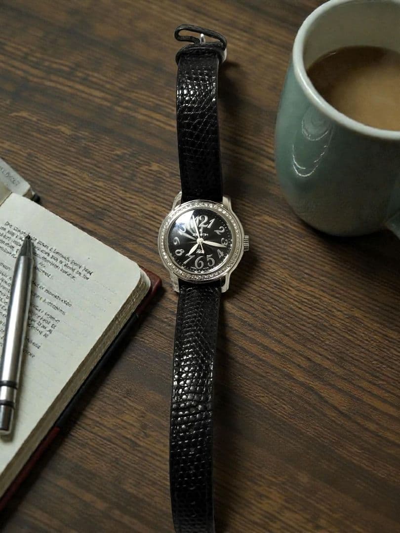 ZENITH CHRONOMASTER ゼニスダイヤモンド手巻き腕時計