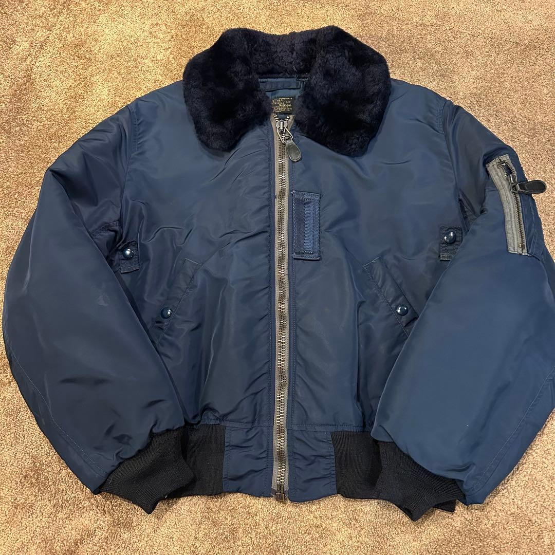 Buzz rickson's B-15C エアフォースブルー 40 ボア襟