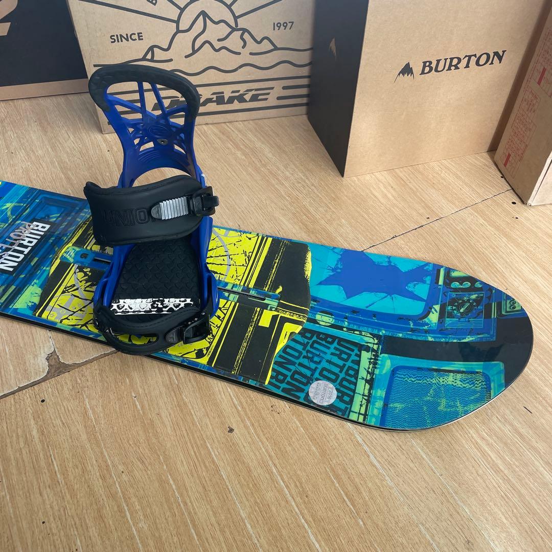 BURTON×UNION　キッズスノーボードセット　バートン　バイン付