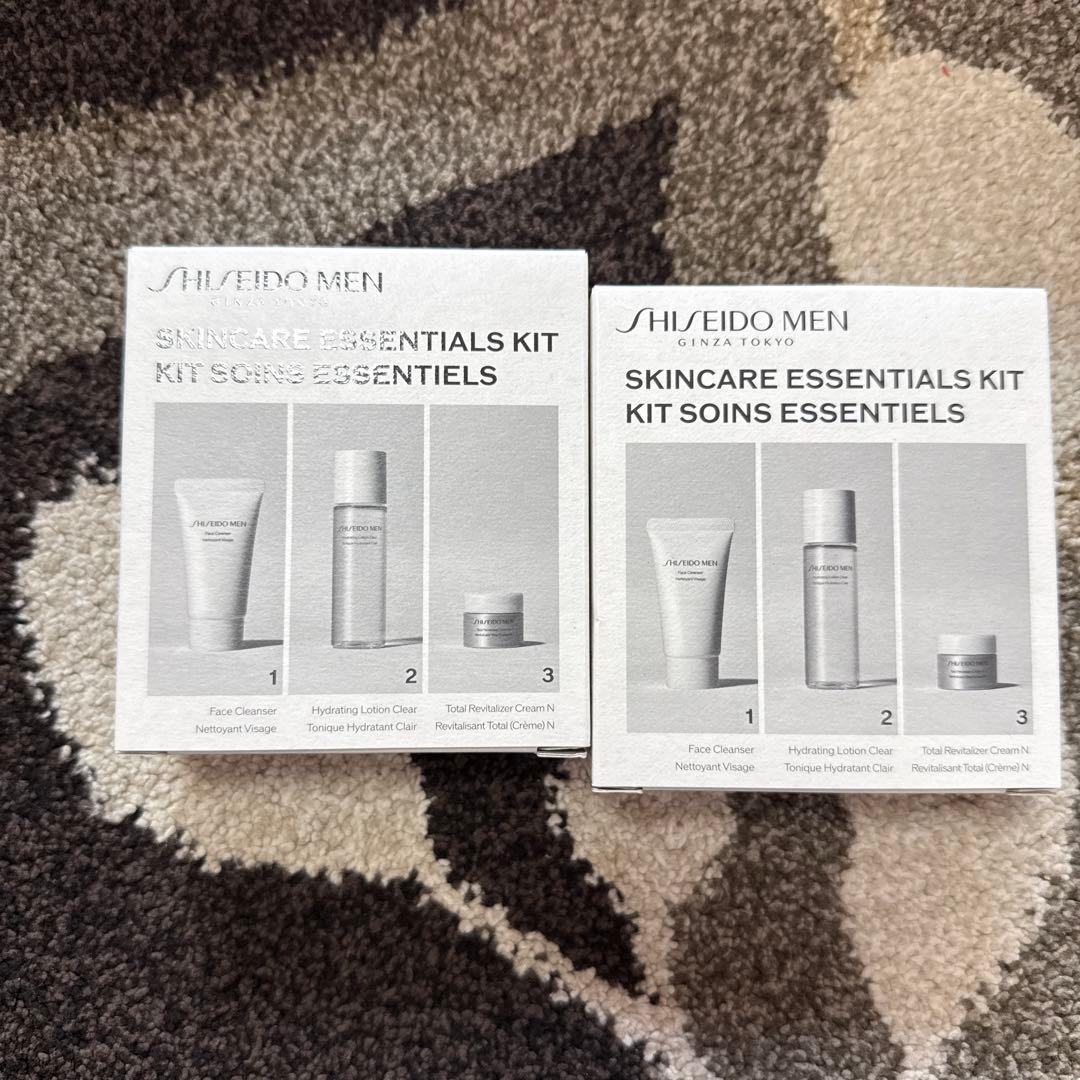 JAL ファーストクラス アメニティー SHISEIDO MAN スキンケア