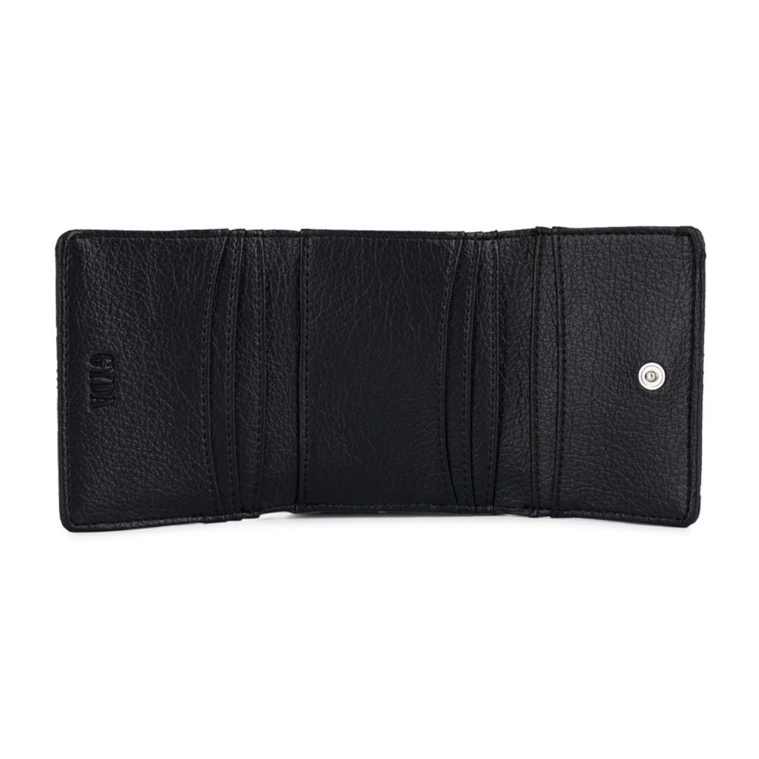 GYDA ジェイダ 口金ミニ財布 EMBOSS 三つ折り財布 がま口ウォレット