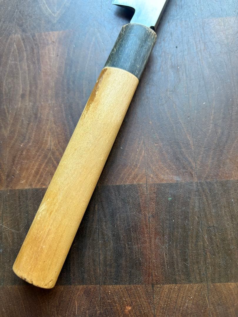 正本総本店　霞　玉白鋼　柳刃　300mm 尺　包丁　和包丁　研ぎ済