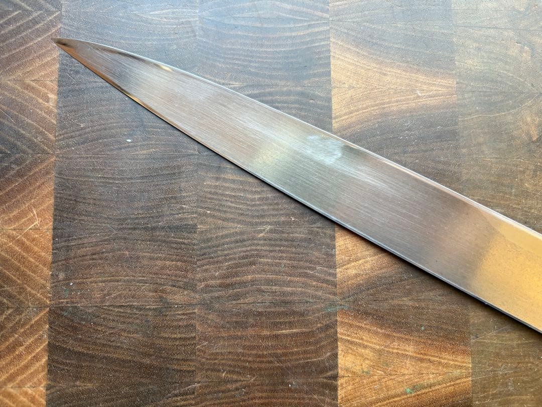 正本総本店　霞　玉白鋼　柳刃　300mm 尺　包丁　和包丁　研ぎ済